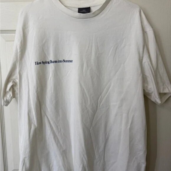 H&M White Tee with Scenic Landscape Print - Picture 2 of 3